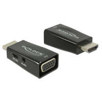 DELOCK DeLock HDMI-A male > VGA female with Audio Adapter