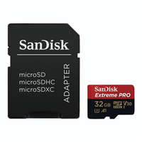 Sandisk Sandisk 32GB microSDHC Extreme Pro Class 10 UHS-I V30 A1 + adapterrel
