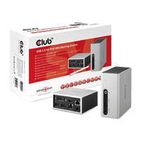 Club3D Club3D SenseVision USB 3.0 4K UHD Mini Docking Station