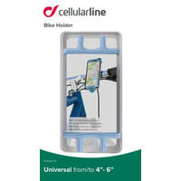 Cellularline Cellularline Universal Bike Holder for mobile phones to attach to the handlebars, blue