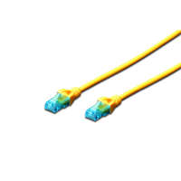 Digitus Digitus CAT5e U-UTP Patch Cable 0,5m Yellow