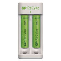 GP GP ReCyko Eco E211 akkutöltő + 2×AAA GP ReCyko 800