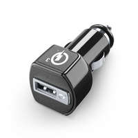 Cellularline Cellularline Qualcomm? Quick Charge 3.0 Car Charger, 18W, with USB output, black