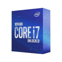 INTEL Intel Core i7-10700K 3,8GHz 16MB LGA1200 BOX (Ventilátor nélkül)