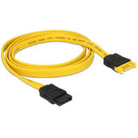 DELOCK DeLock SATA 6 Gb/s plug > SATA receptacle 100cm Extension cable Yellow