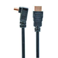 Gembird Gembird CC-HDMI490-6 High speed 90 degrees male to straight male connectors cable 19 pins gold-plated connectors m bulk package