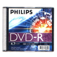 Philips Philips DVD-R 4,7Gb 16x Slim utólag csomagolt