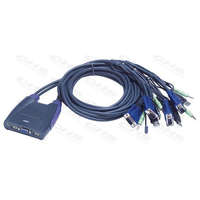 ATEN ATEN CS64US 4-Port USB VGA/Audio Cable KVM Switch (0,9m, 1,2m)