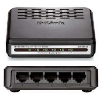 D-Link D-Link GO-SW-5G 5 Port Gigabit Desktop Switch