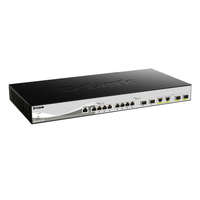 D-Link D-Link DXS-1210-12TC 12-Port 10GBASE-T Web Smart Switch including 2 SFP