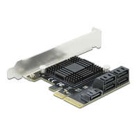 DELOCK DeLock 5 port SATA PCI Express x4 Card Low Profile Form Factor