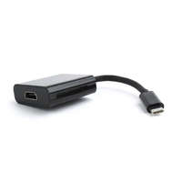 Gembird Gembird A-CM-HDMIF-01 USB-C to HDMI adapter Black