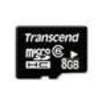 Transcend Transcend 8GB microSDHC Class 10 W/O + adapterrel