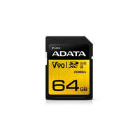 ADATA A-Data 64GB SDXC Premier One UHS-II U3 Class 10 V90