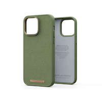 Njord Njord Suede Comfort+ Case iPhone 14 Pro Max Olive
