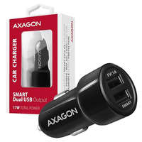 AXAGON AXAGON PWC-5V5 2.4A + 2.4A Car Charger Black