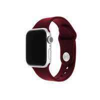 FIXED FIXED Szilikon Strap Set Apple Watch 38/40/41 mm, burgundy Piros