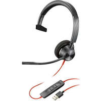 Poly Plantronics Poly Plantronics Blackwire C3310 Headset Black