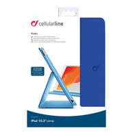 Cellularline Cellularline Case with stand FOLIO for Apple iPad 10.2" (2019), blue