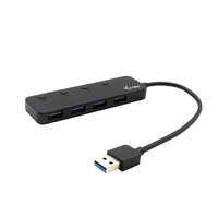 I-TEC I-TEC 4-Port USB3.0 Metal HUB Metal with individual On/Off Switches