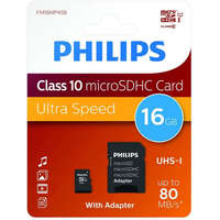 Philips Philips 16GB microSDHC Class10 UHS-I U1 + adapterrel