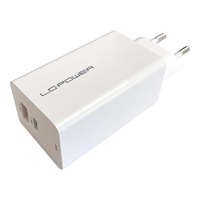 LC Power LC Power LC-CH-GAN-65 USB GaN charger White