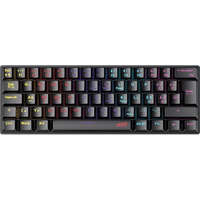 Ventaris Ventaris Lissgard RGB Red Switch Mechanical Gamer Keyboard Black HU