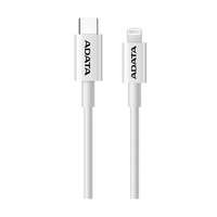 A-Data ADATA Kábel - USB-C to Lightning (Fehér, 1m, Apple MFi Certified)