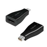 Logilink Logilink Mini DisplayPort 1.2 to HDMI 1.4 Adapter Black