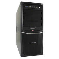 LC Power LC-Power Számítógépház - PRO-924B 420W (fekete, fekete belső, mATX/ATX, 1xUSB3.0, 2xUSB2.0, 420W táp)