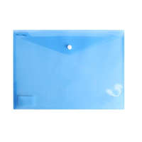 Bluering Irattartó tasak A4, PP patentos Bluering® transzparens kék