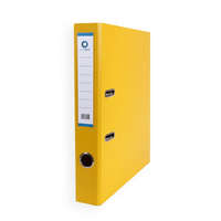 Bluering Iratrendező A4, 5cm, két oldalt PP borítás, Bluering® Premium sárga