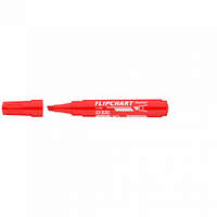 ICO Flipchart marker vízbázisú 1-4mm, vágott Artip 12XXL piros