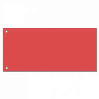 Bluering Elválasztócsík, karton 190g. 10,5x24cm, 100 db/csomag, Bluering® piros