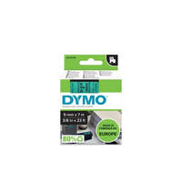 Dymo Feliratozógép szalag Dymo D1 S0720740/40919 9mmx7m, ORIGINAL, fekete/zöld