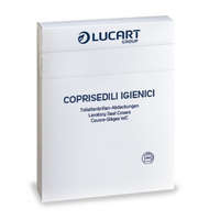 Lucart Toalettülőke takaró papír fehér 200 lap/csomag 12 cs/karton Lucart_893001U