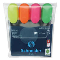 SCHNEIDER Szövegkiemelő készlet 1-5mm, Schneider Job 150. 4 klf. szín