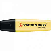 STABILO Szövegkiemelő 2-5mm, vágott hegyű, STABILO Boss original Pastel vanília