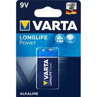 Varta Elem 9V 6LR61 Longlife Power 1 db/csomag, Varta