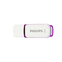 Philips Pendrive 64Gb. USB 2.0 Philips Snow Edition fehér-lila
