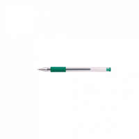 ICO Zselés toll 0,5mm, kupakos GEL-Ico, írásszín zöld
