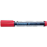 SCHNEIDER Tábla- és flipchart marker 2-5mm, vágott végű Schneider Maxx 293 piros