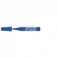 ICO Flipchart marker vízbázisú 1-4mm, vágott Artip 12 kék