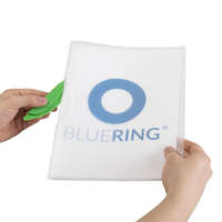Bluering Gyorsfűző klip mappa A4, műanyag 30laphoz műanyag klippes Bluering® zöld