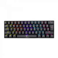 White Shark White Shark GK-2022B Shinobi Brown Switches Mechanical 60% Gaming Keyboard Black HUN