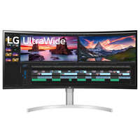 LG LG Monitor 38" - 38WN95CP-W (IPS; Íve< 21:9; QHD+ 3840x1600; 1ms; 144Hz; 450cd; HDMI; DP; TB; USB; Spk; HDR600; GSync)