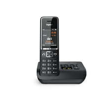 Gigaset GIGASET ECO DECT Telefon Comfort 550A fekete, üzenetrögzítő
