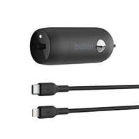 Belkin Belkin BoostCharge 30W USB-C Car Charger + USB-C to Lightning cable