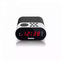 Lenco Lenco CR-07 FM Alarm Clock Radio White