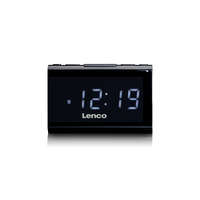 Lenco Lenco CR-525BK FM Clock Radio Black